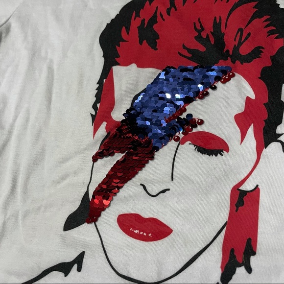 David Bowie Sequin T! - Picture 4 of 5